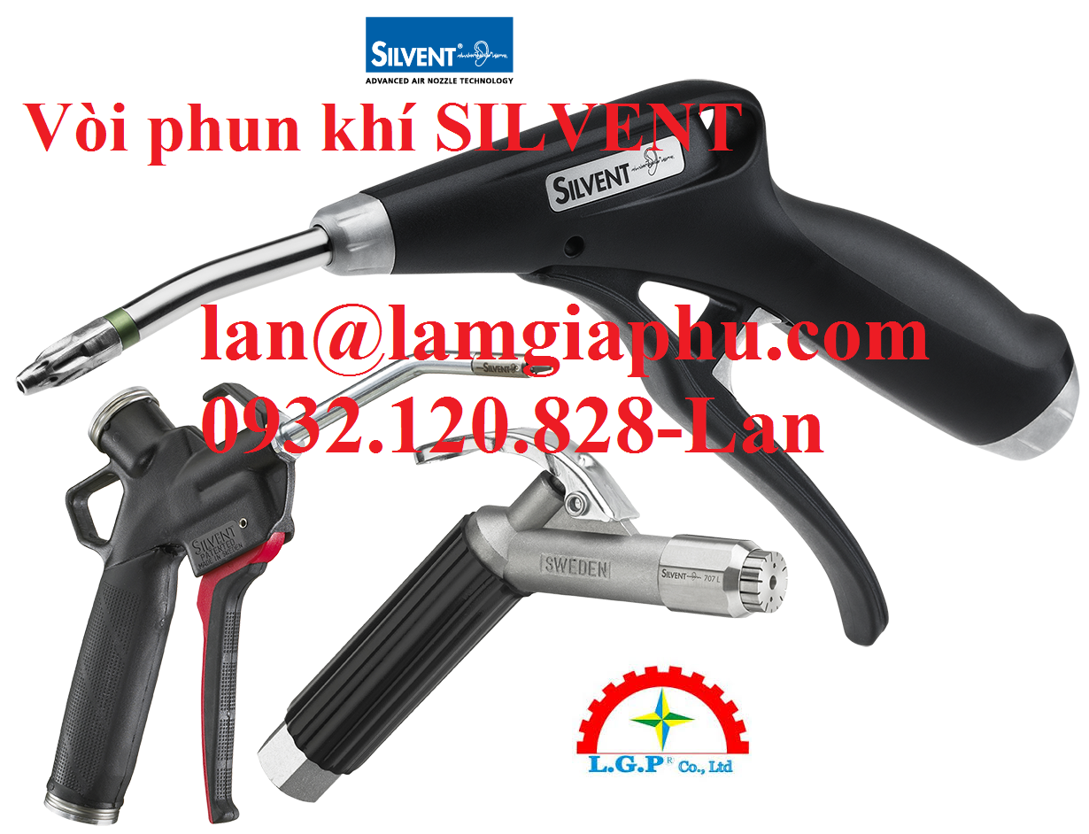 SILVENT 1011 – Vòi Phun Khí | Giảm 65% Tiếng Ồn, Tiết Kiệm 45% Khí - Ảnh 2