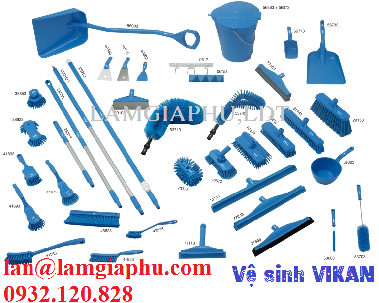 dụng cụ vệ sinh vikan