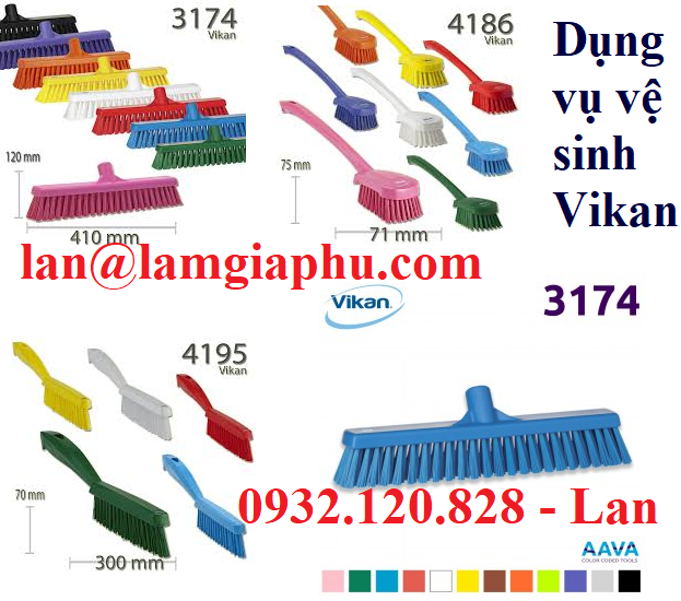 Bàn chải ống Vikan 53603 - Ảnh 2