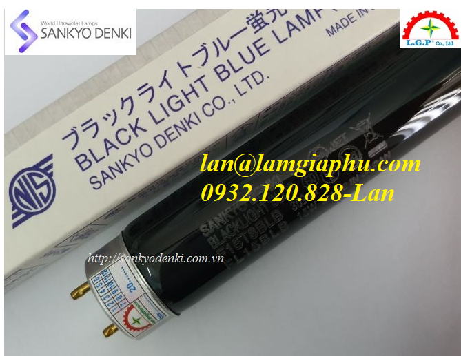 Đèn cực tím diệt khuẩn F15T8BLB Sankyodenki