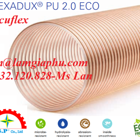 ống chịu dầu VACUFLEX® P2 PU PAS