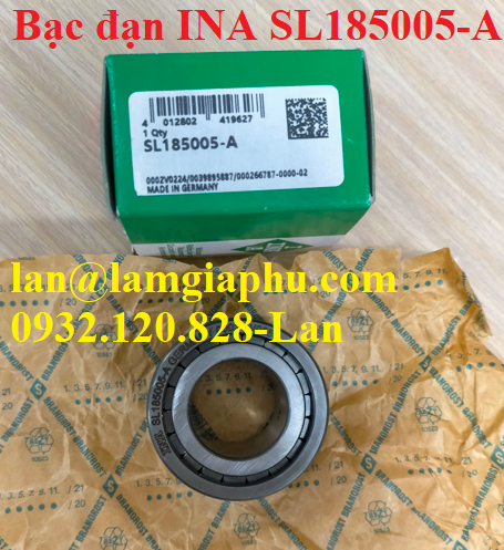 Cylindrical roller bearing INA SL185005-A