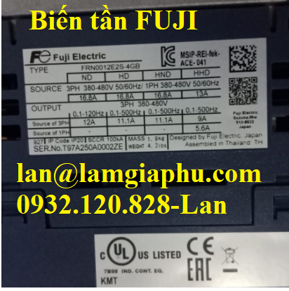 biến tần FUJI FRN0012E2S-4GB
