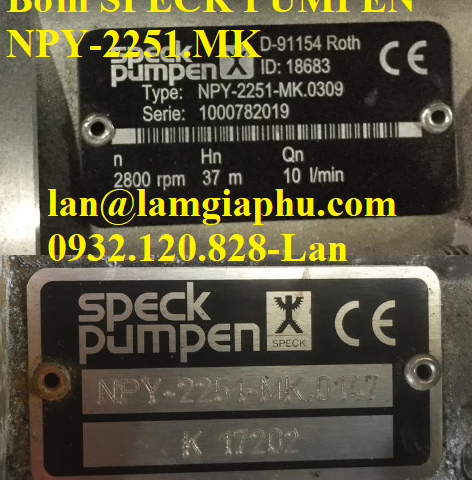 speck pumps