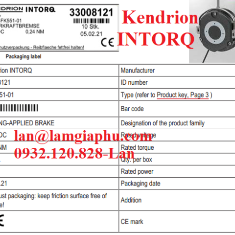 KENDRION INTORQ