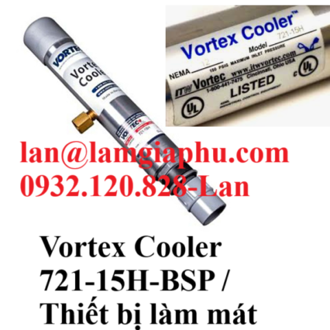 Vortec 721-15H – Cabinet Cooler dùng khí nén