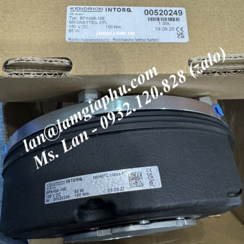 phanh điện từ INTORQ BFK458