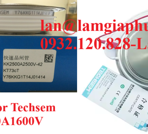 Thyristor Techsem KK1000A1600V
