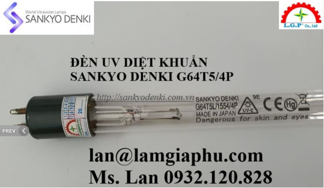 Đèn UV-C G64T5L/1554/4P