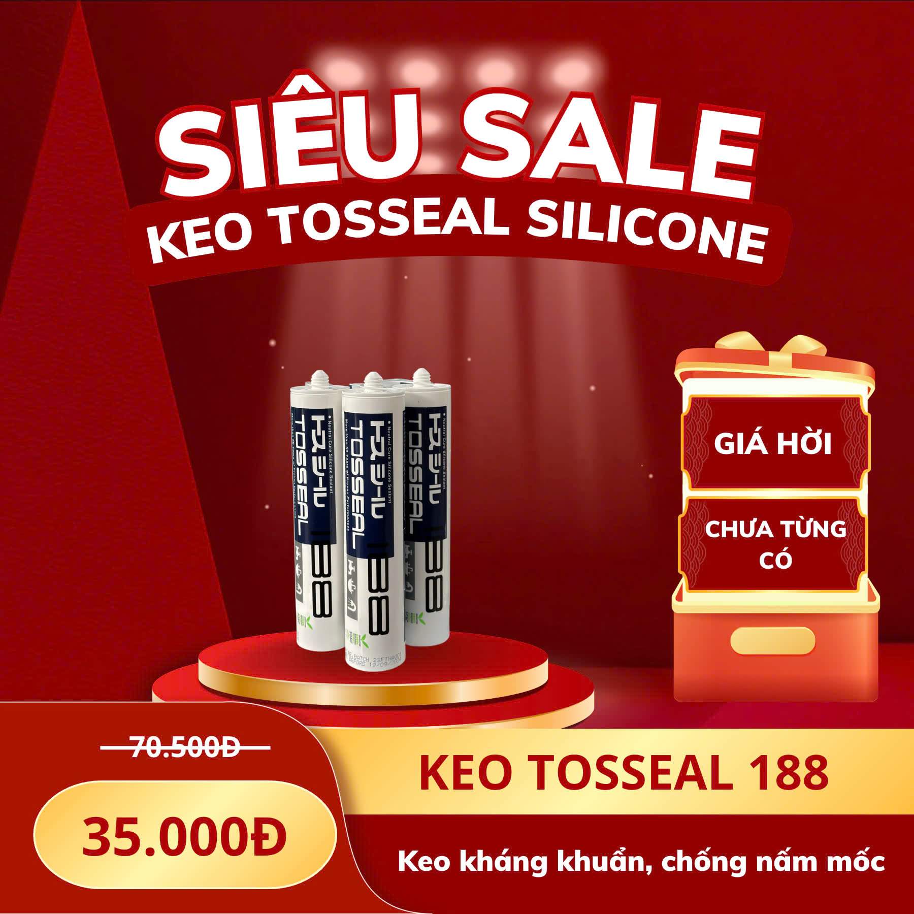 KE0 SILICONE TOSSEAL 188