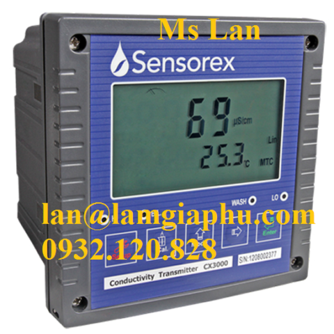Cảm biến đo độ dẫn điện Sensore CX10 tín hiệu 4-20mA