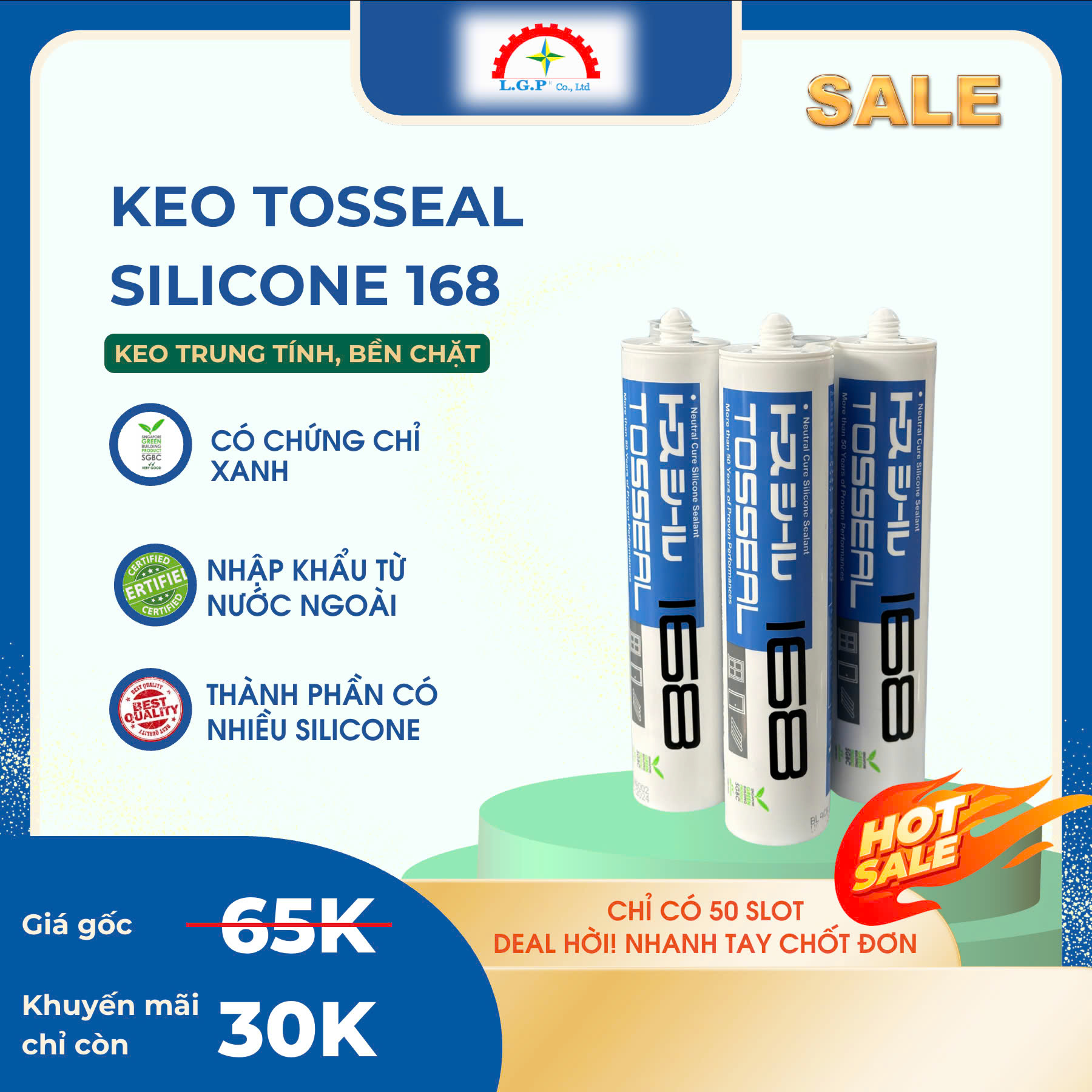 keo Tosseal 168