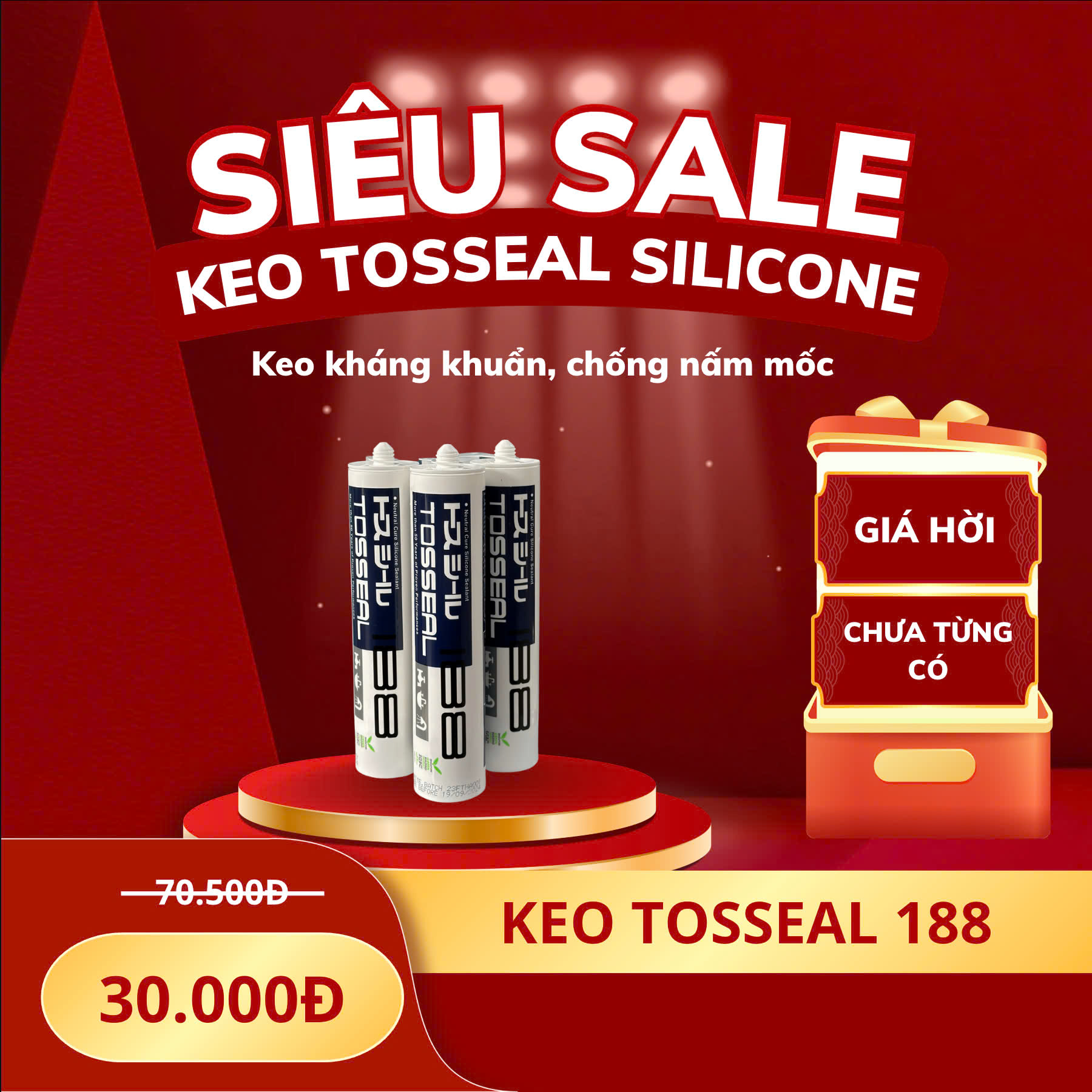 keo silicon 188 chống ẩm