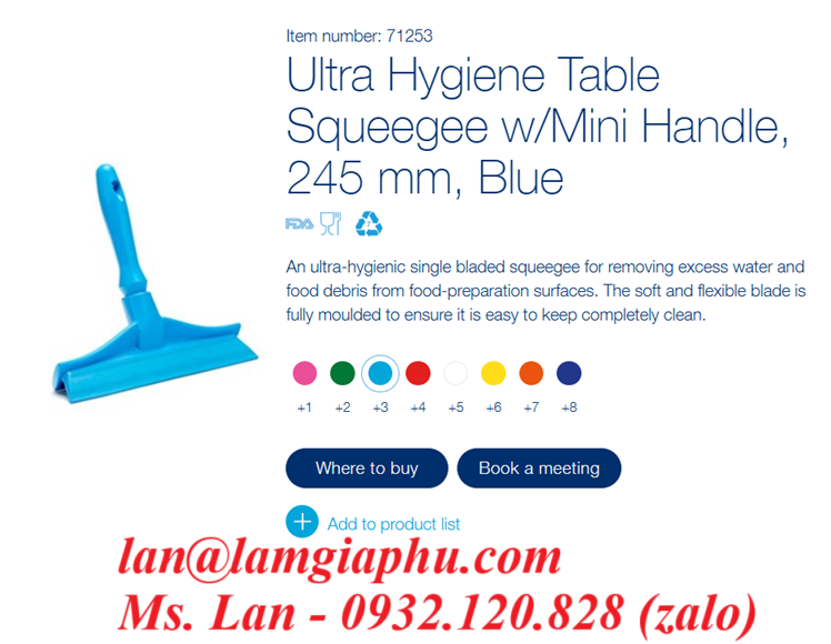 CÂY GẠT NƯỚC VIKAN 71253