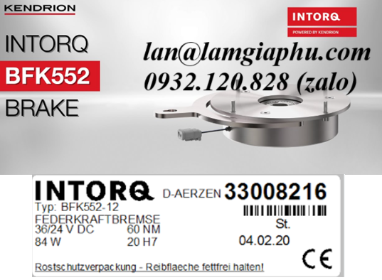 INTORQ BFK552