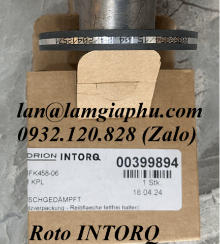 Rotor INTORQ BFK458 Size 06 – PN 0039989
