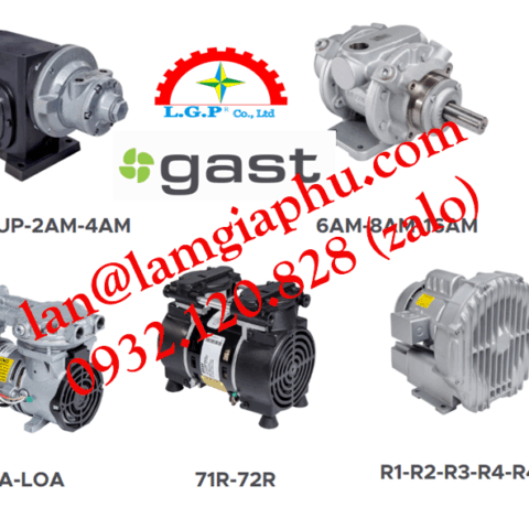 Động cơ GAST 4AM-NRV-50C