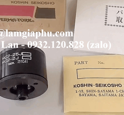 Bộ Ly Hợp Từ KOSHIN HC2-2J (Perma-Tork)