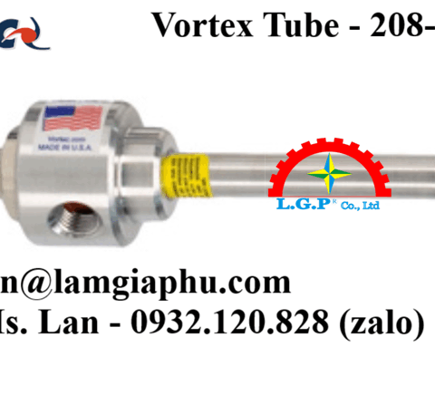 thiết bị làm mát Vortex Tube 208-25-H