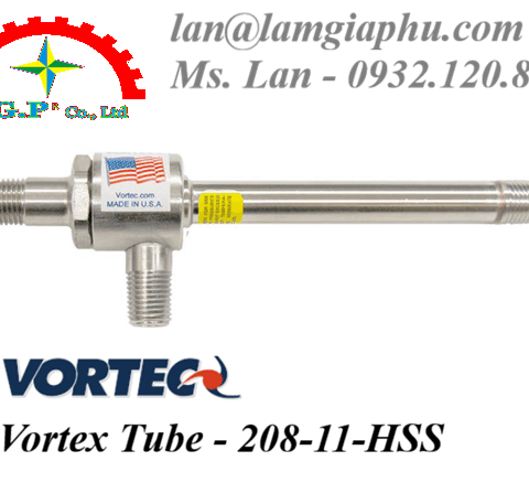Vortex Tube - 208-11-HSS